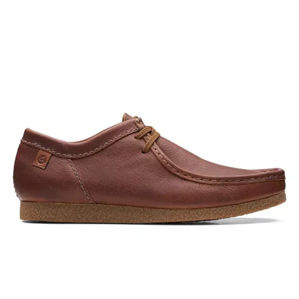 Clarks Brown Leather Casual Shoes